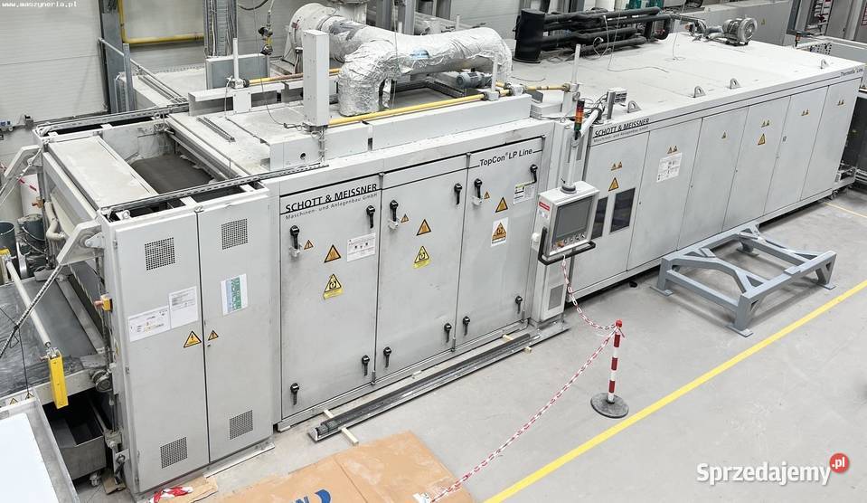 Linia do produkcji włóknin SCHOTT MEISSNER Jelenia Góra