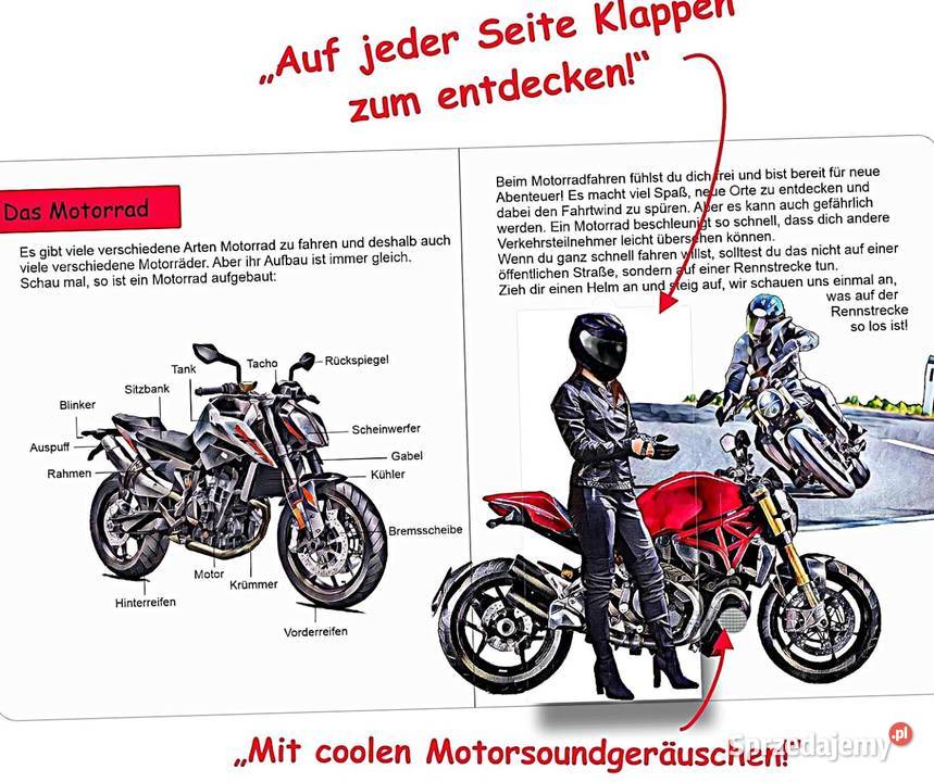 MOJA PIERWSZA KSIĄŻKA MOTO Mein erstes Rewal