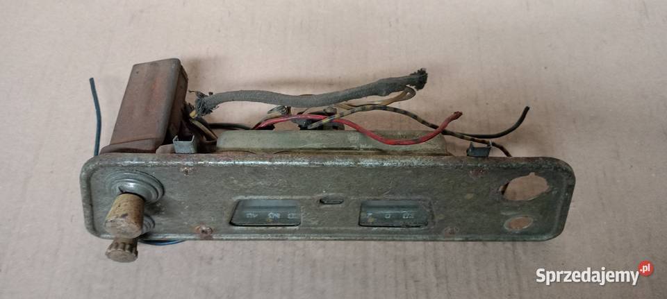 Syrena R20 105 bosto Zegar ramka obudowa zestaw osobowe Liczniki i zegary Leszno