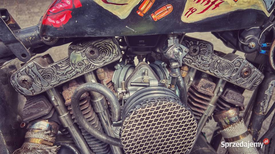HarleyDavidson Ironhead Shovelhead CUSTOM bobber Rok produkcji 1973 Poznań