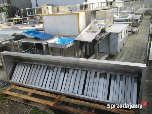 OKAP GASTRONOMICZNY SKOŚNY Z FILTRAMI 2607035 Ostrów Wielkopolski sprzedam