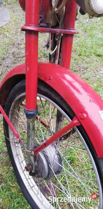 Rama koła silnik osłona łańcucha komar motorower Komar Czersk