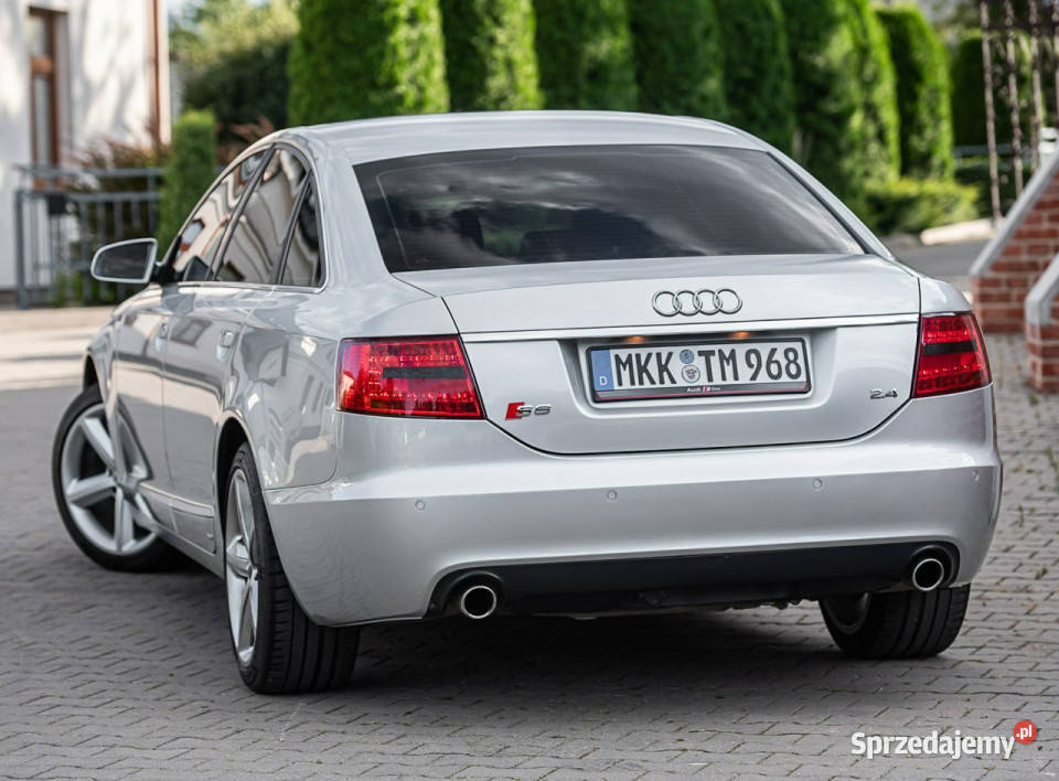Audi A6 Sline 24i V6 177 Manual 220 Serwisowana autoalarm Zwoleń