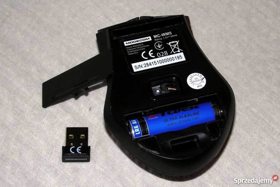 Mysz Bezprzewodowa MODECOM MCWM5 Sosnowiec