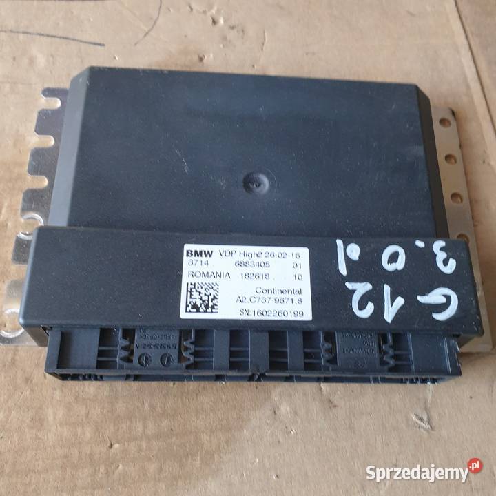 BMW 730LD G11 G12 WZMACNIACZ MODUL STEROWNIK Pozostałe Łochowice sprzedam