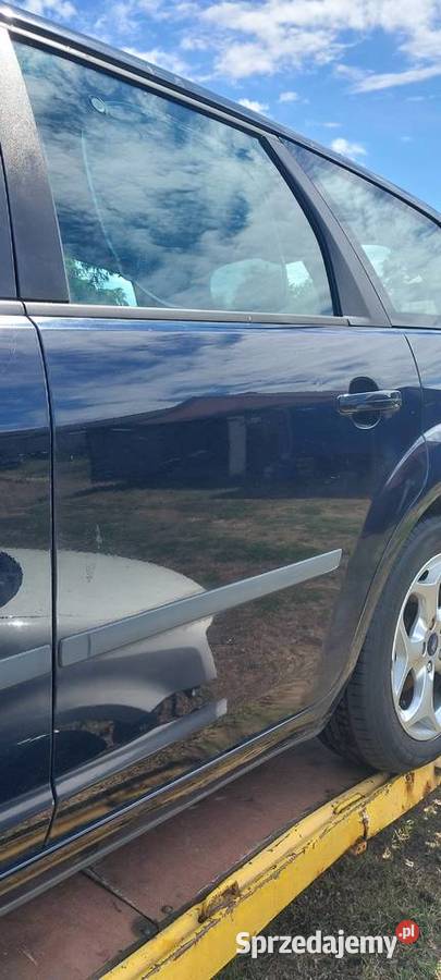 Drzwi lewy tył Ford Focus Mk 2 kombi kompletne Rok produkcji 2007 Karoseria Szczecin