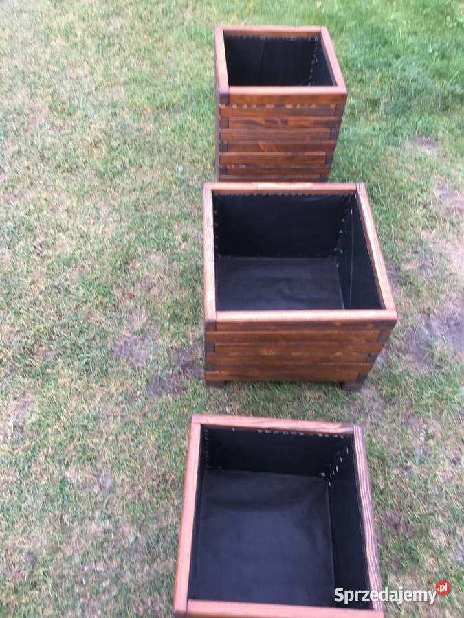 Donicedoniczki drewnianeogrodowe pod wymiar Kalisz