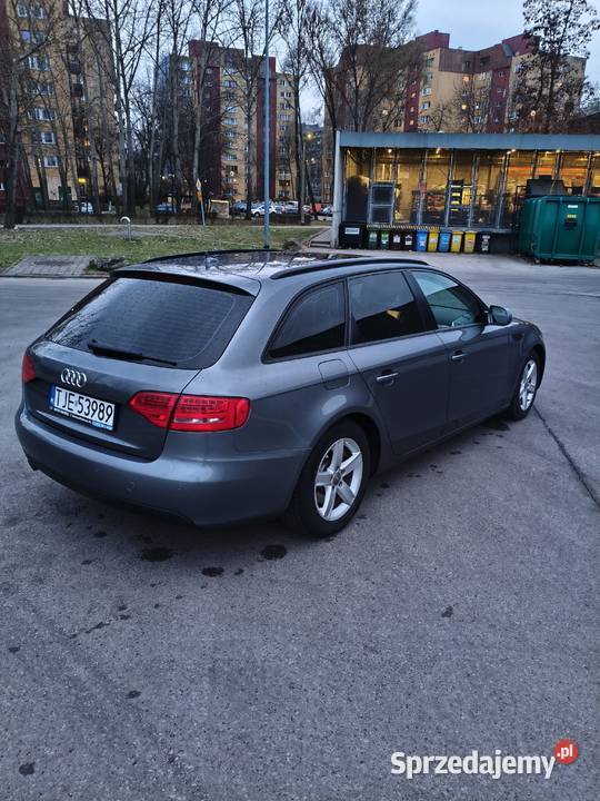 Audi A4 B8 5 lat w moich rękach PANORAMA manual szary