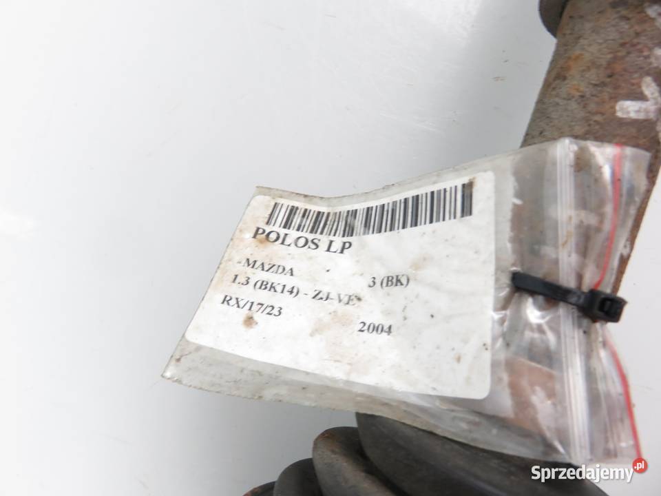 PÓŁOŚ LEWA PRZEDNIA MAZDA 3 BK 13
