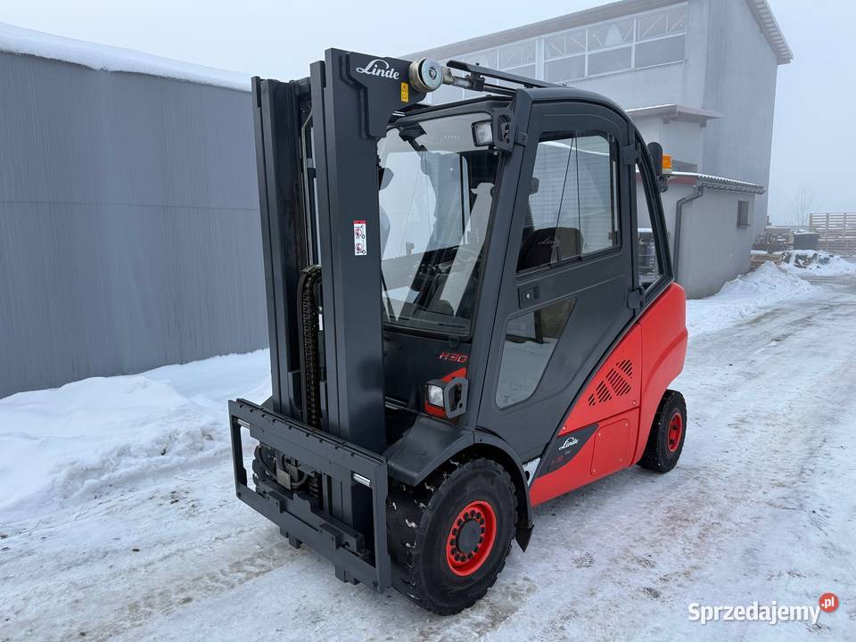 Wózek widłowy LINDE H30D widlak triplex DIESEL Linde sprzedam