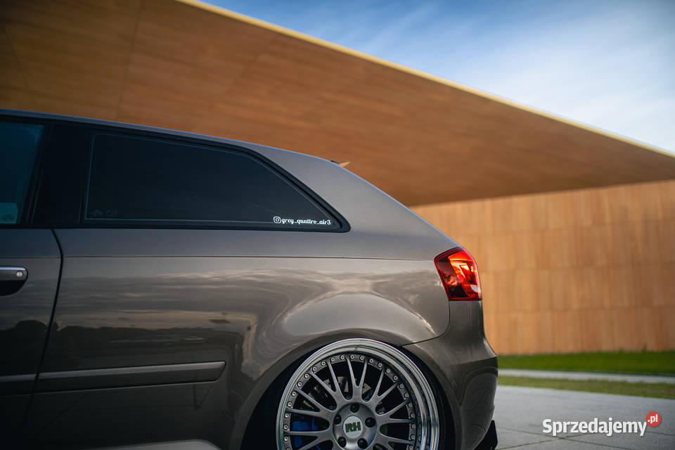 Audi A3 8P 20 Quattro Airride maxton 3tlg stance elektryczne szyby Ruda Śląska