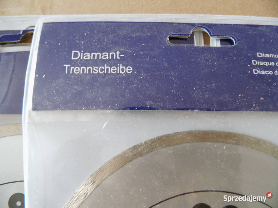 Tarcze diamentowe Komplet Radzewice sprzedam