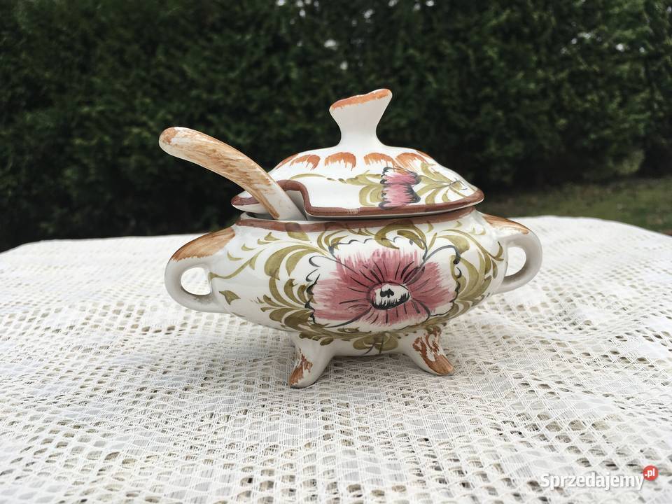 Sosjerka porcelanowa na nóżkach Anglia małopolskie Kraków