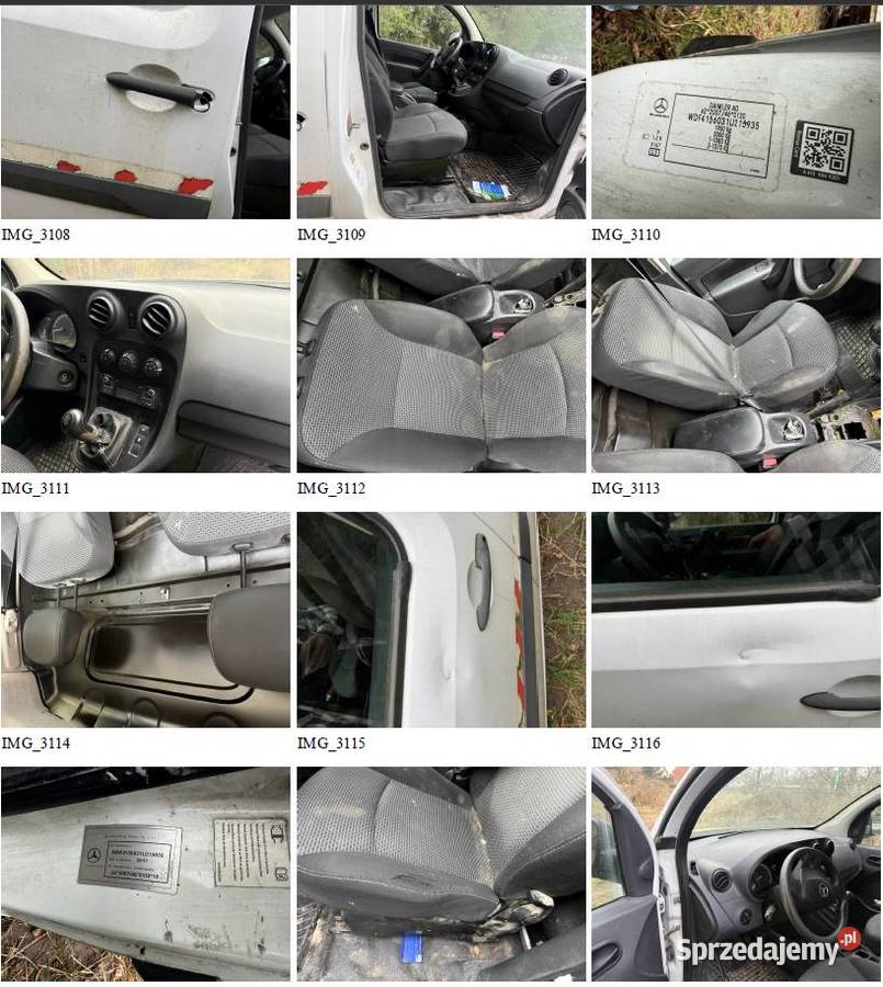 Syndyk sprzeda MercedesBenz Citan Syndyk sprzeda Lubomyśle