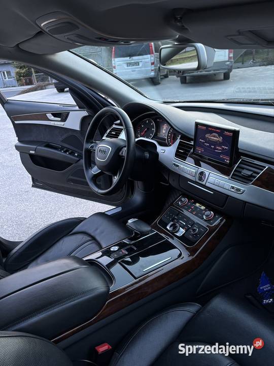 Audi a8 d4 2012 salon ładna 290k przebieg Sedan / Limuzyna Jarosław