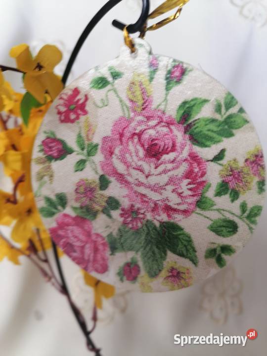 zawieszka medalion róża 10 Sierpc