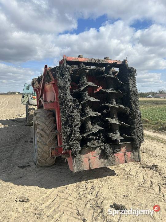 Rozrzutnik obornika Miro 12t LeboulchDeguillaume nieuszkodzony