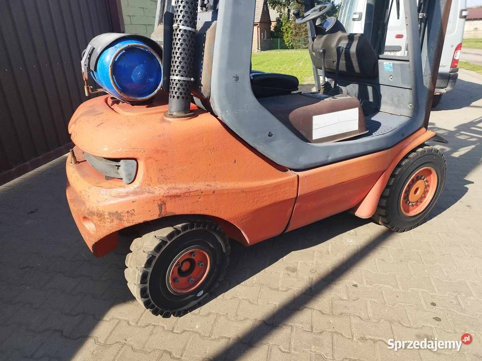 Wózek widłowy Linde h30 Gaz silnik perkins 7788 Strzyżew