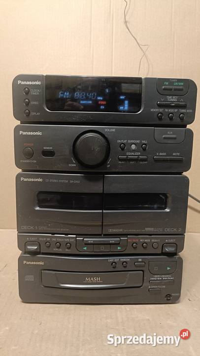 PANASONIC SACH32 Wieża stereo wielkopolskie Poznań sprzedam