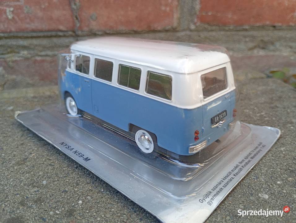 NYSA N59M bus deagostini 143 kultowe auta PRL Modelarstwo