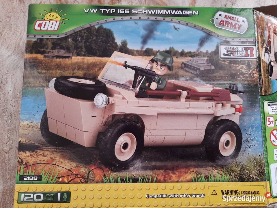 Cobi VW Typ 166 Schwimmwagen Plastik  Toruń