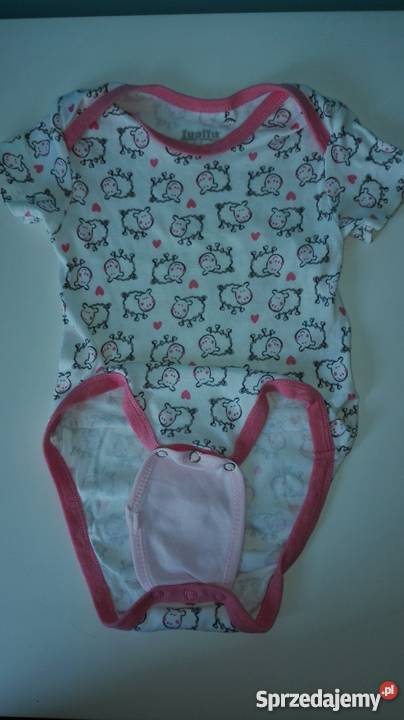 NOWOŚĆ Przedłużacz body Białe 3 napy NOWE uniseks wielkopolskie