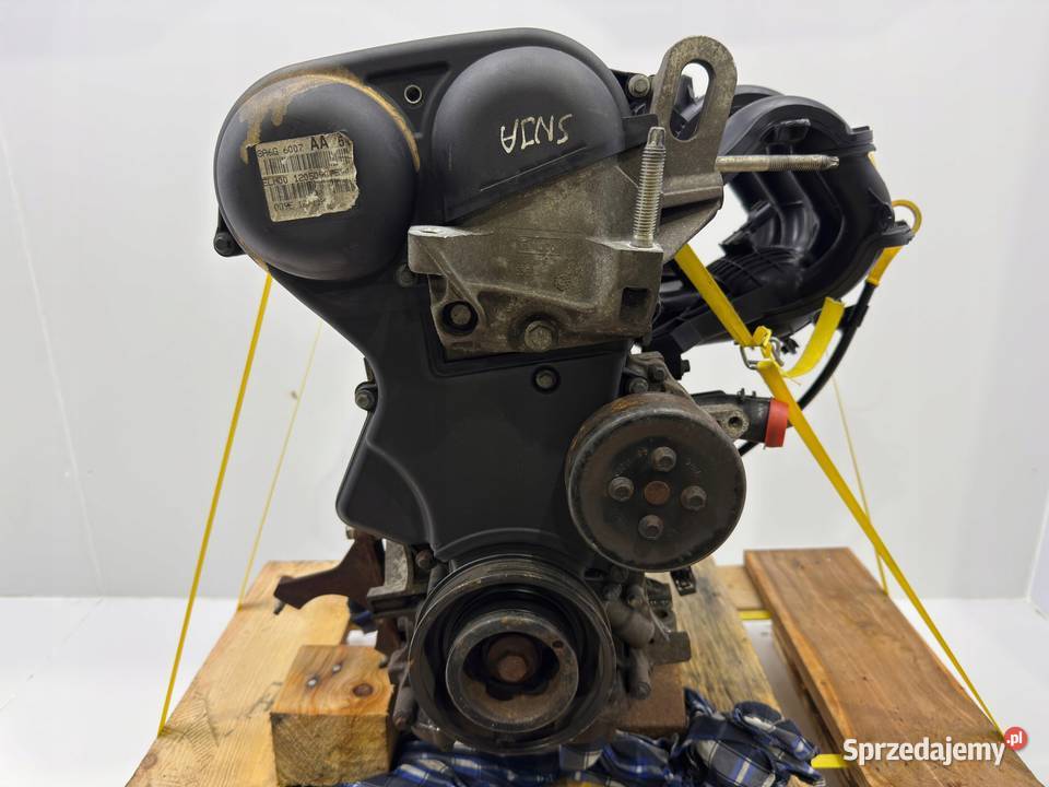 SILNIK Ford Fiesta VII MK7 125 82 KOMPLETNY Rudka