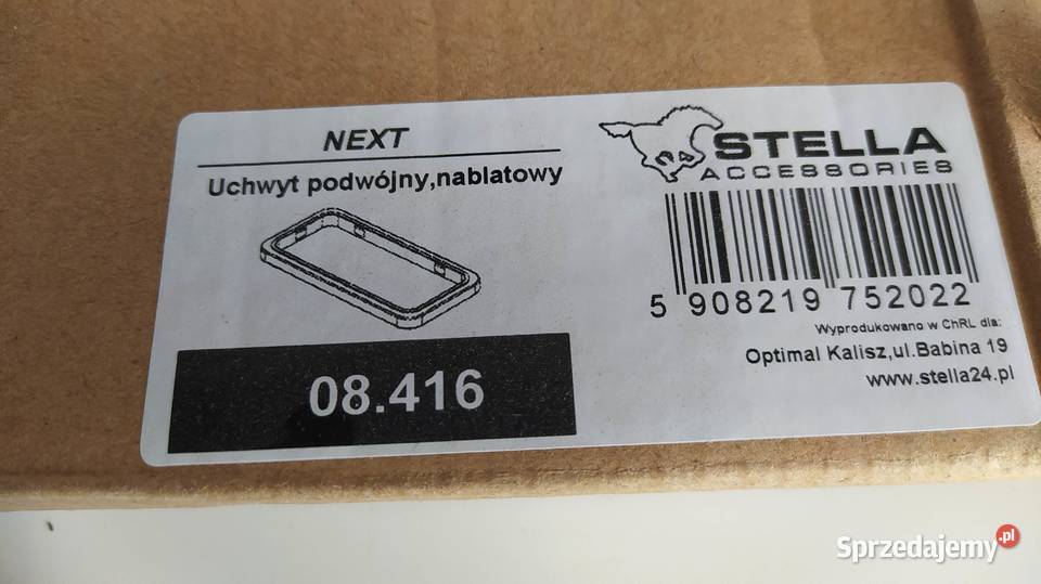 Uchwyt do kubeczka mydelniczki STELLA Next 08416