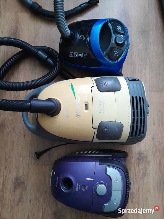 trzy odkurzaczy Sosnowiec