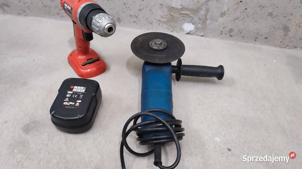 Wiertarko wkrętarka i szlifierka kątowa Lublin