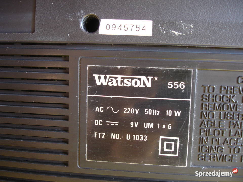 Radiomagnetofon WATSON 556