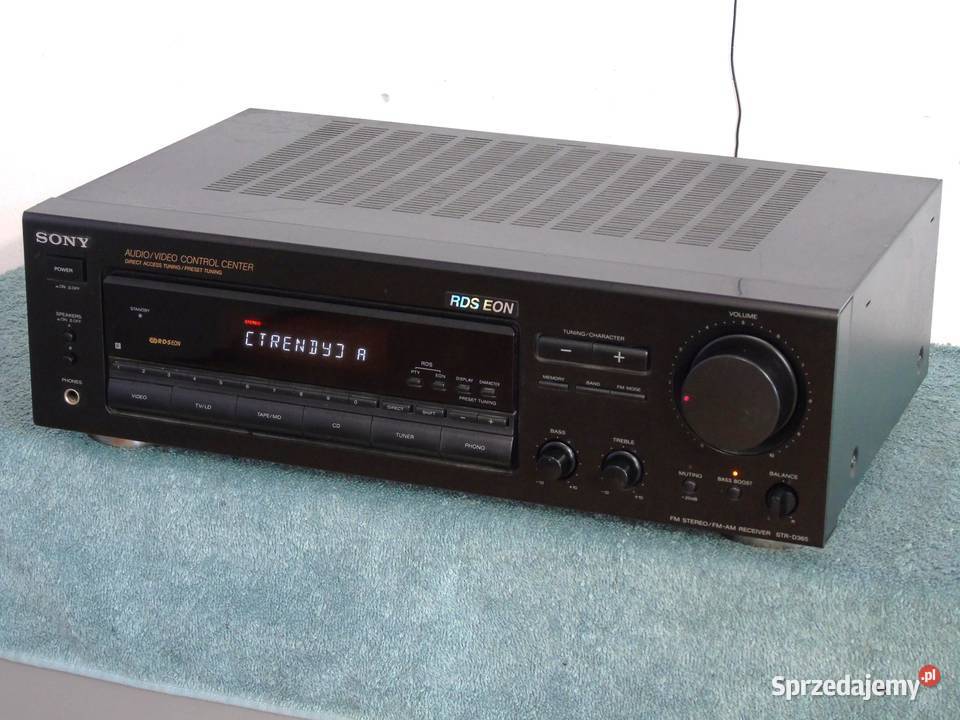 Amplituner Sony STRD365 RDS mocny i sprawny Jasło