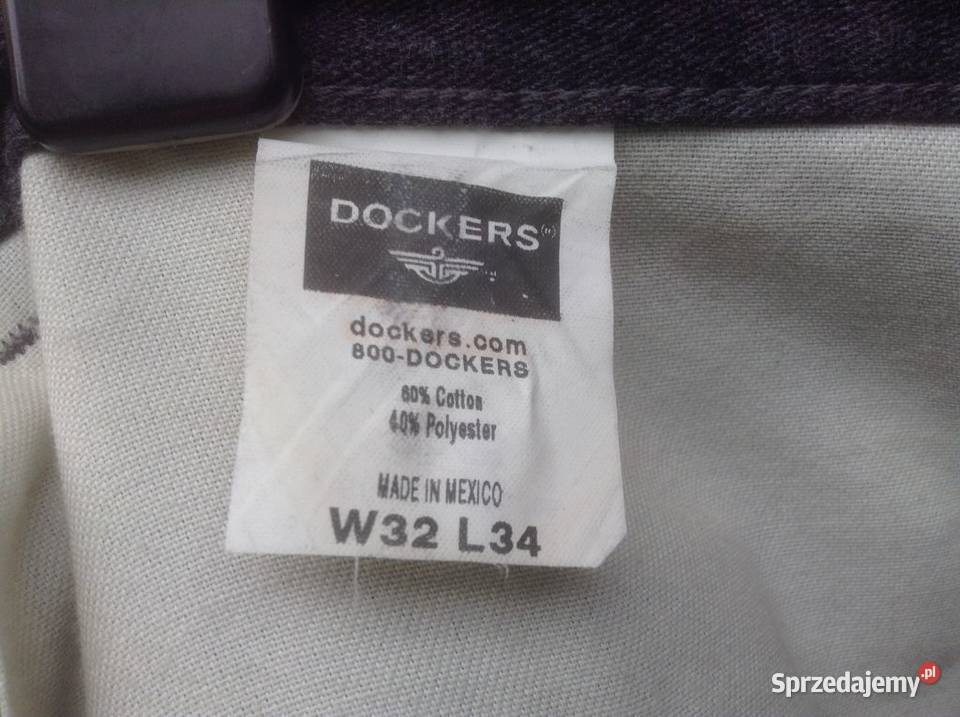 Spodnie męskie 60 baw 40 poliester DOCKERS Rozmiar XXL opolskie Opole sprzedam
