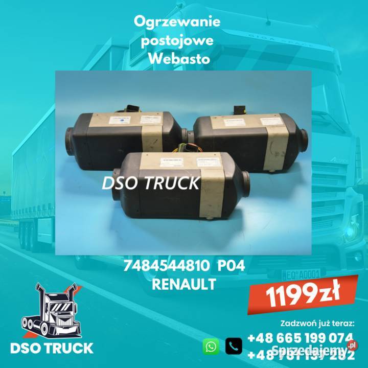 Ogrzewanie postojowe Webasto 7484544810 P04 Zawichost