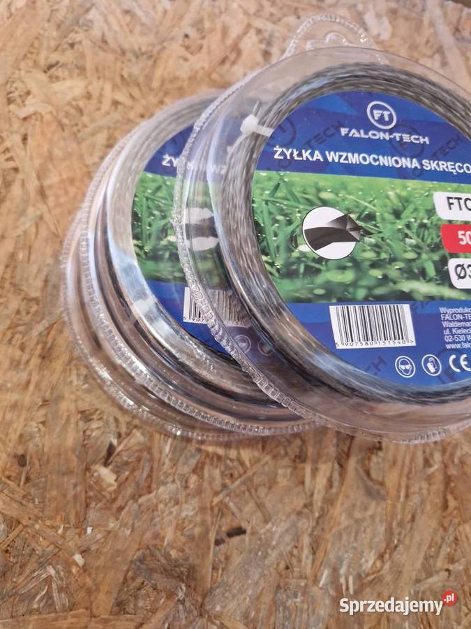 ŻYŁKA TNĄCA DO KOSY KWADRAT 30mm 50m SKRĘCANA Głogowa sprzedam