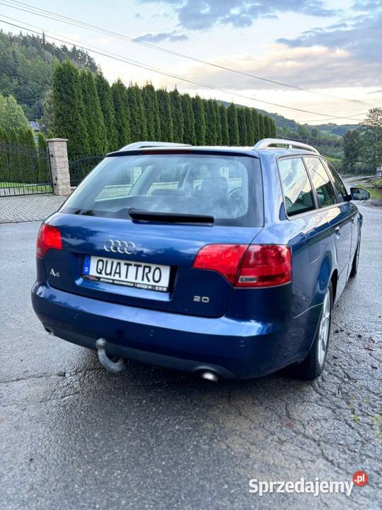 Audi A4 B7 Quattro 20 Tdi BPW 140 z Niemiec czujnik parkowania Jazowsko