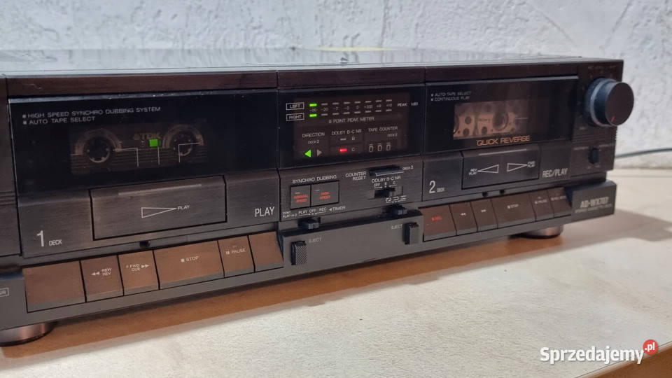 Magnetofon catette deck Aiwa ADWX707 AD WX 707 Międzychód