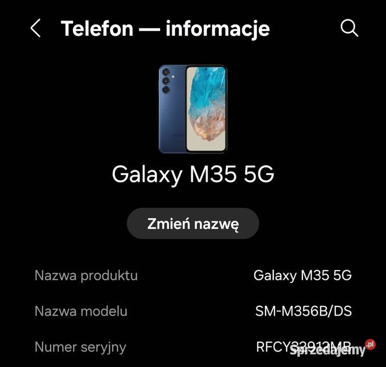 Samsung M35 5G 128GB
