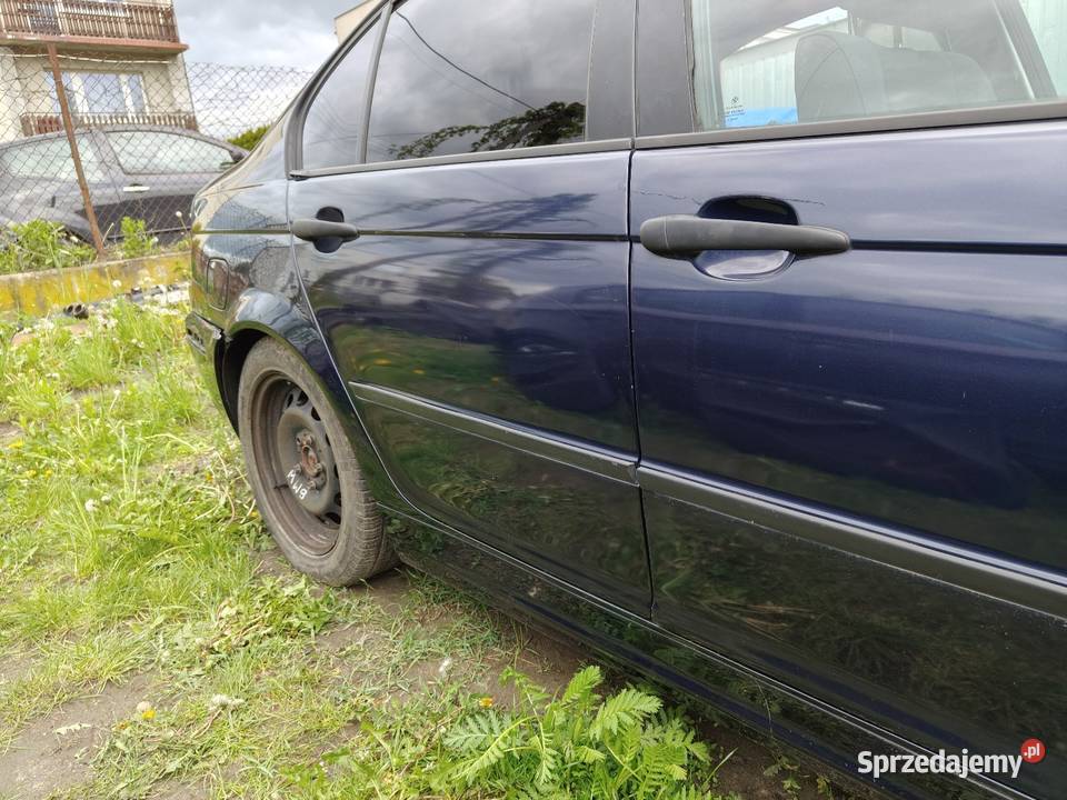Bmw e46 sedan drzwi tylne prawe bez rdzy osobowe Drzwi Aleksandrów Łódzki sprzedam