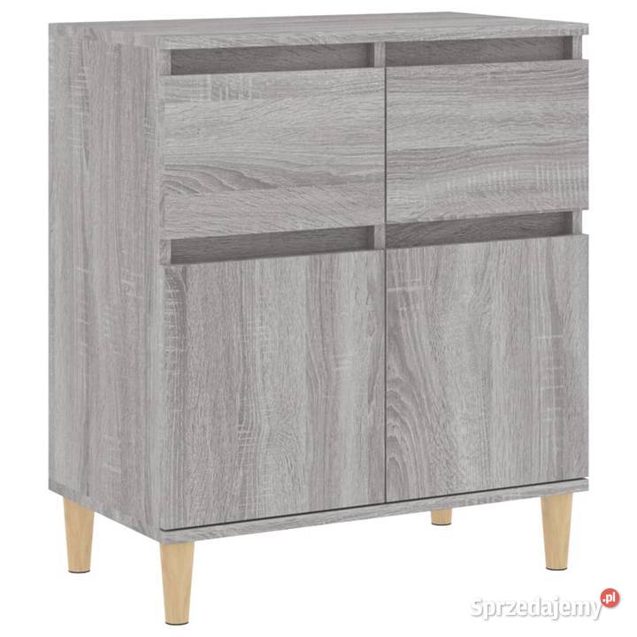 vidaXL Komoda szary dąb sonoma 60x35x70 Dom i Ogród Warszawa