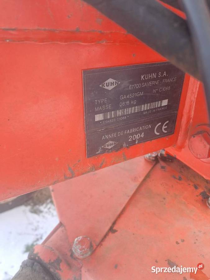 Zgrabiarka Kuhn GA 4521G MasterDrive Radzyń Podlaski