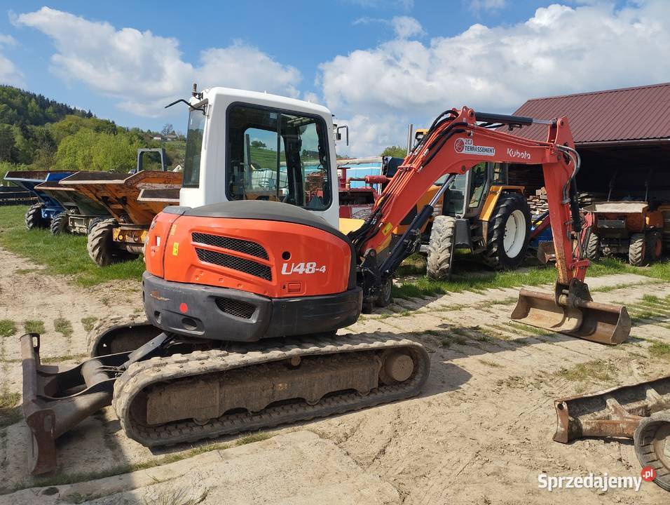minikoparka kubota u48 5 ton Sucha Beskidzka