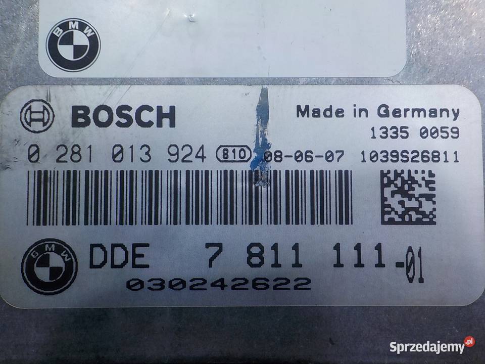 BMW X3 E83 MPAKIET 20D AUT 08r 5D sterownik Suków