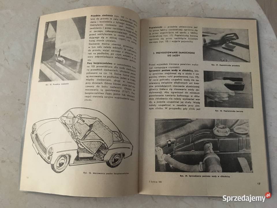 Instrukcja obsługi Syrena 105 osobowe Białystok