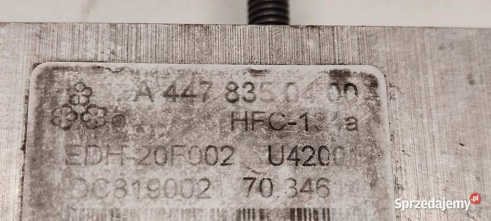 MERCEDES VITO W447 ZAWÓR ROZPRĘŻNY A4478350400