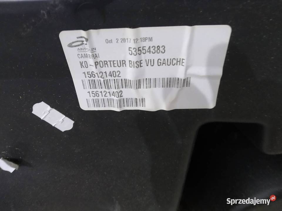 TAPICERKA BOCZEK LEWY PRZÓD KIEROWCY OSŁONA Tapicerki samochodowe Części samochodowe