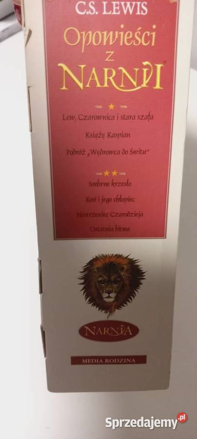 Książka 2 tomy Opowieści z Narnii Gdańsk