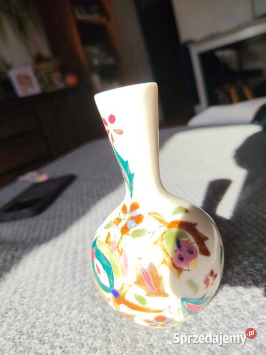 Porcelanowy wazonik kujawsko-pomorskie Toruń sprzedam
