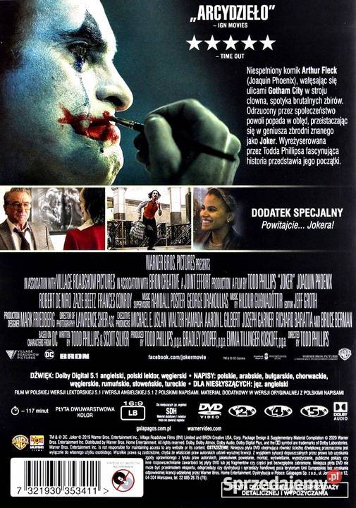 JOKER BATMAN ANTOLOGIA 9 DVD Filmy