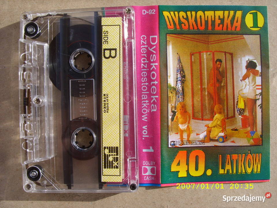 Dyskoteka Dla 40 Latków Gdańsk kaseta; DYSKOTEKA 40. LATKOW, VOL. 1. Wołów - Sprzedajemy.pl
